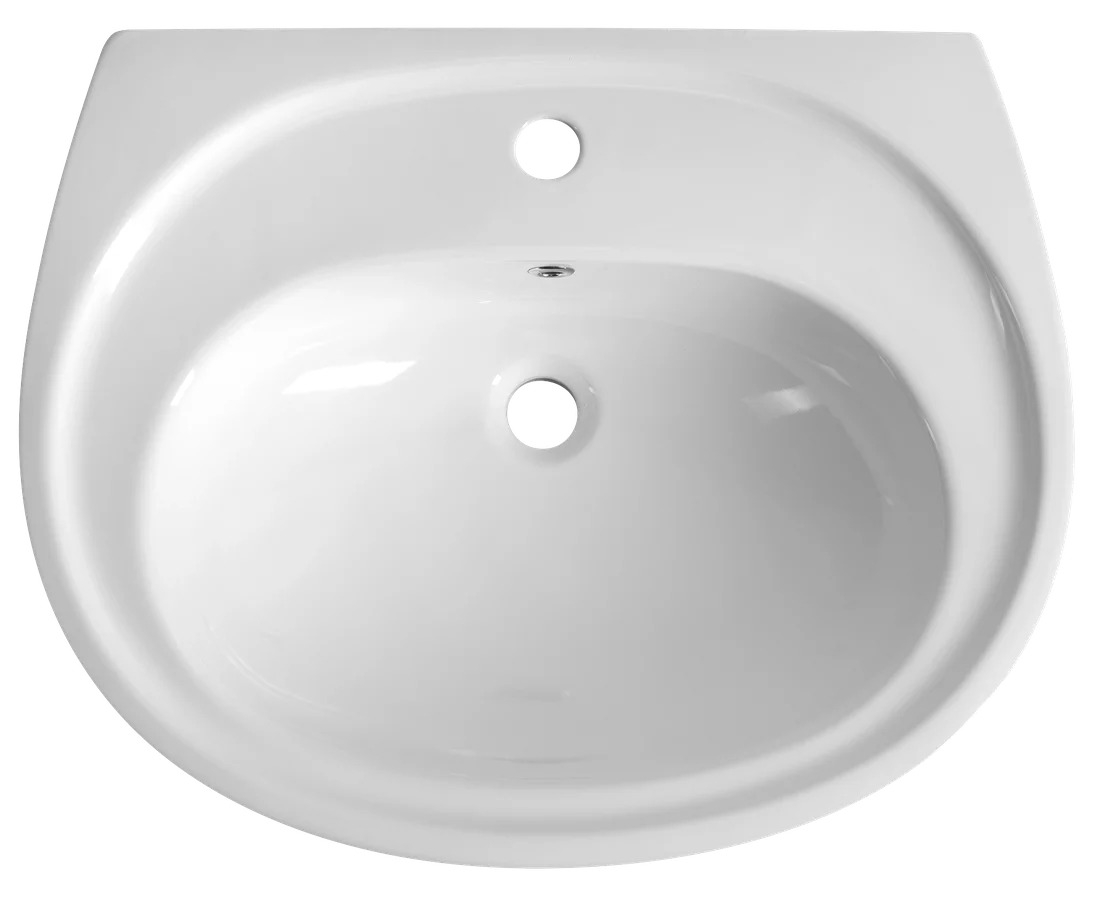 Umywalka ceramiczna zawieszana EGE 60x48 cm biała Umywalka ceramiczna zawieszana EGE 60x48 cm biała