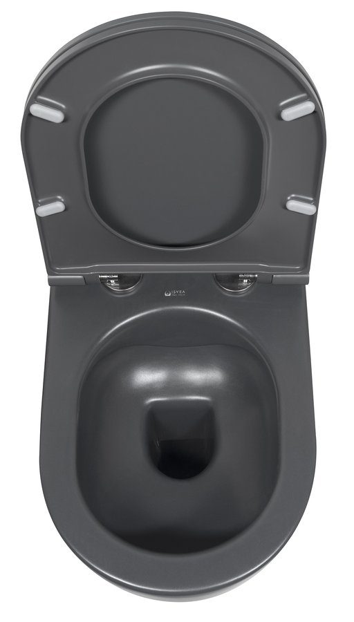 INFINITY miska WC wisząca Rimless 36,5x53 cm antracyt INFINITY miska WC wisząca Rimless 36,5x53 cm antracyt