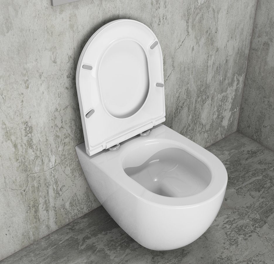 INFINITY misa WC wisząca Rimless 36,5x53cm biały INFINITY misa WC wisząca Rimless 36,5x53cm biały