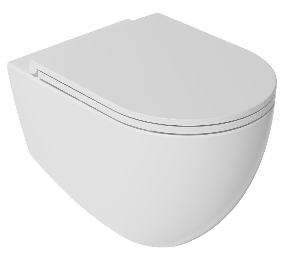 INFINITY misa WC wisząca Rimless 36,5x53cm biały INFINITY misa WC wisząca Rimless 36,5x53cm biały