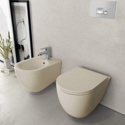 INFINITY bidet wiszący 36,5x53cm, ivory
