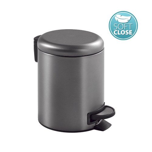 POTTY kosz na śmieci 3L Soft Close gun metal