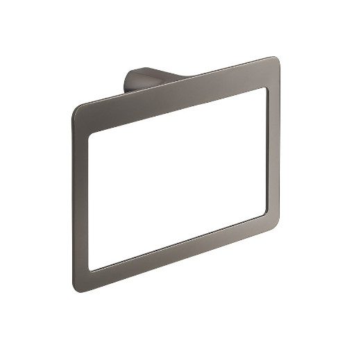 PIRENEI wieszak na ręczniki zamknięty gun metal