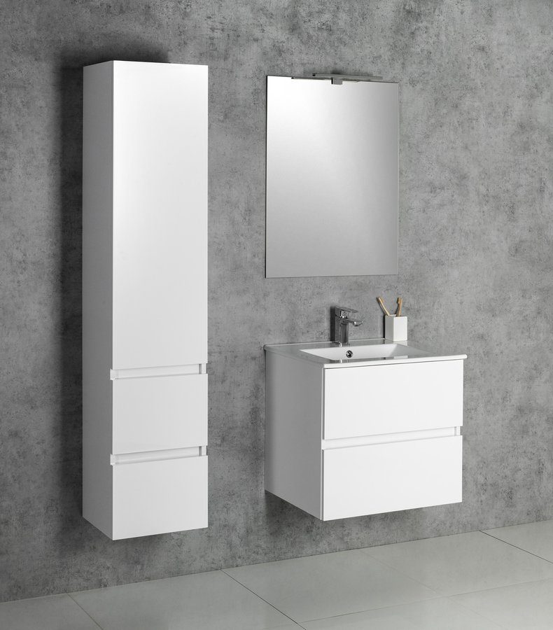 PANEDA szafka wysoka wisząca 35x165x31cm lewa/prawa biała PANEDA szafka wysoka wisząca 35x165x31cm lewa/prawa biała