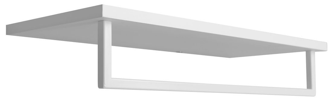 SKA półka na ręczniki z relingiem 600x250mm kolor biały mat SKA półka na ręczniki z relingiem 600x250mm kolor biały mat