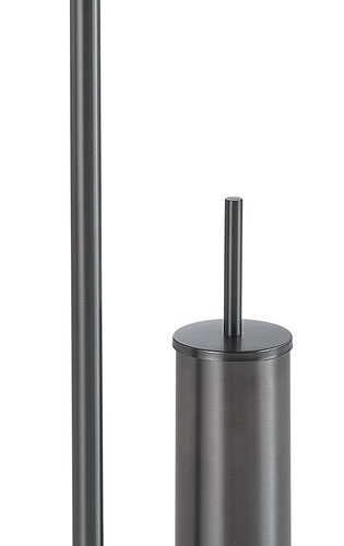 TRILLY stojak z wieszakiem na papier toaletowy oraz szczotką WC gun metal