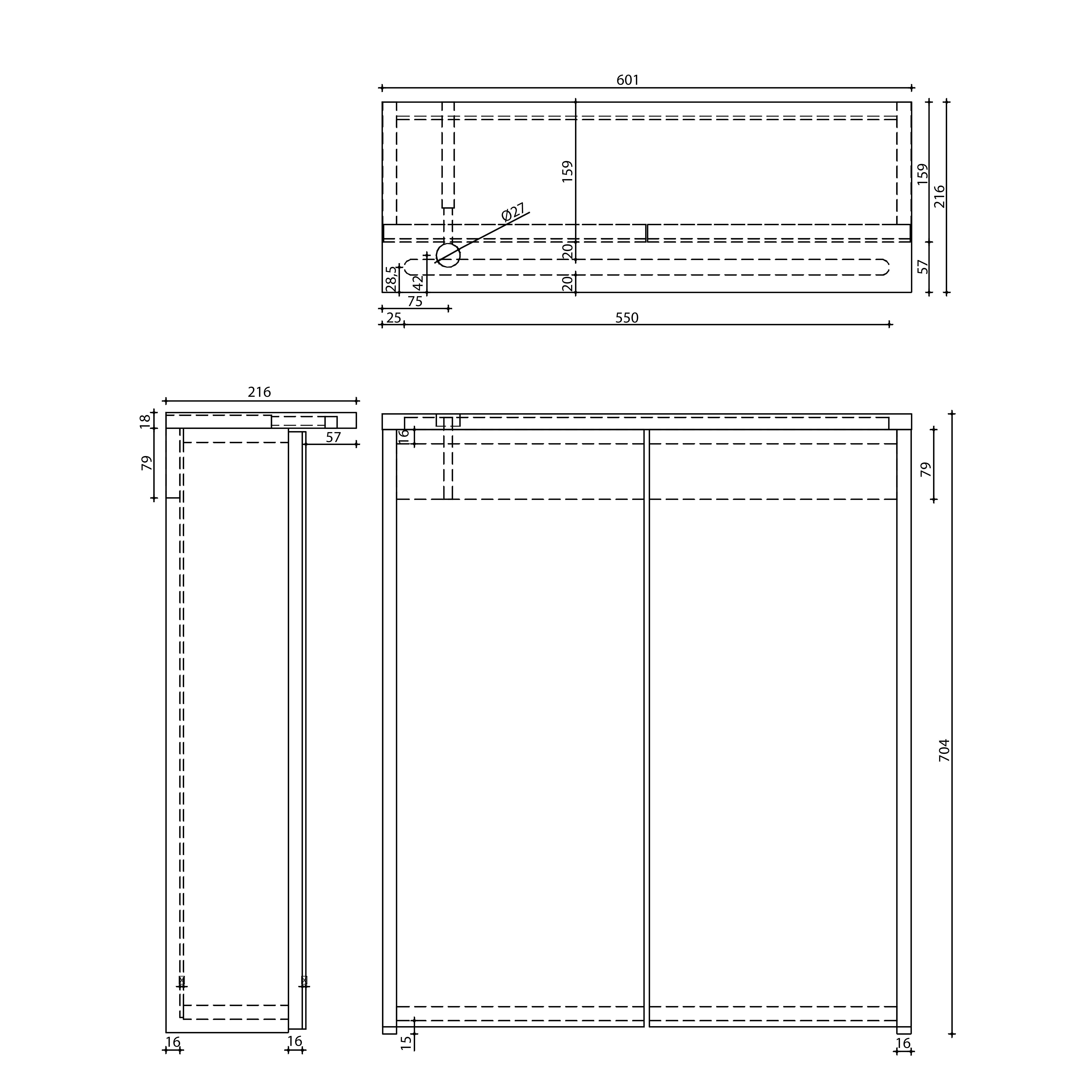 KAWA STRIP szafka z lustrem oświetlenie LED 60x70x22cm dąb emporio KAWA STRIP szafka z lustrem oświetlenie LED 60x70x22cm dąb emporio