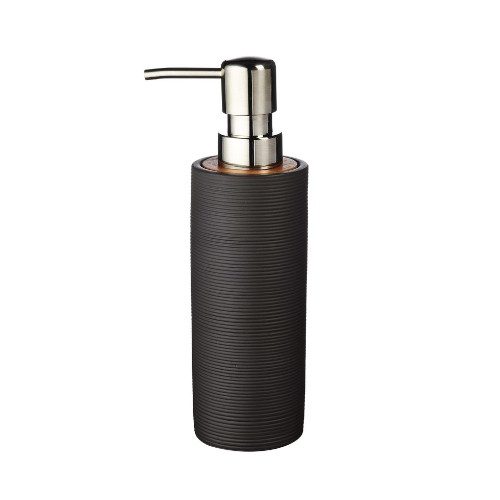 ROLLER dozownik mydła stojący ciemno brązowy