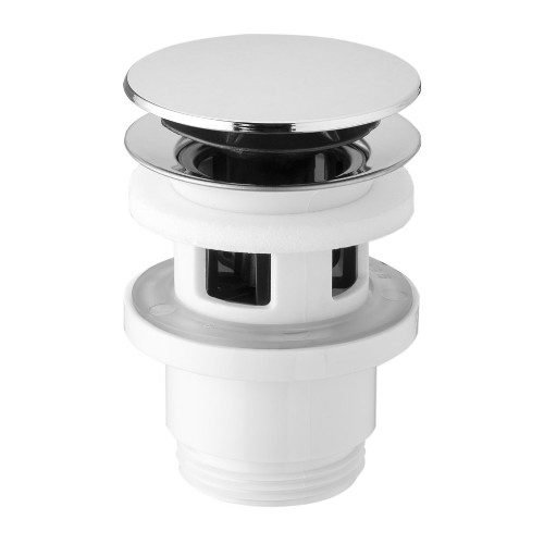 Korek umywalkowy 5/4“ klik-klak regulacja 32-52mm ABS/chrom