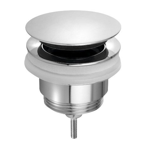 Korek umywalkowy 5/4” klik-klak duży korek 10-45mm chrom