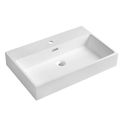 AQUATIC umywalka kompozytowa 70x46 cm biały