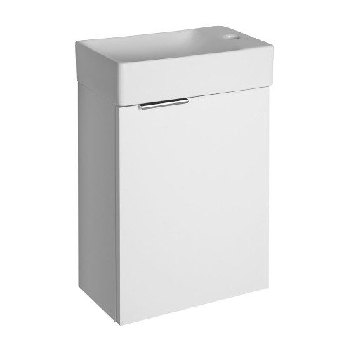 LATUS XII szafka umywalkowa 35,5x50x20 cm biały połysk