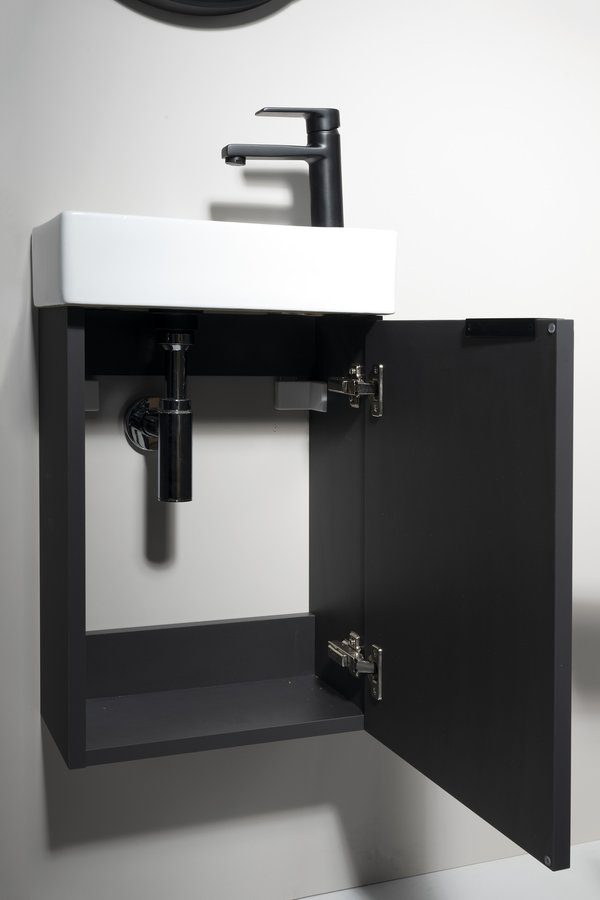LATUS XII szafka umywalkowa 35,5x50x20 cm antracytowy mat LATUS XII szafka umywalkowa 35,5x50x20 cm antracytowy mat