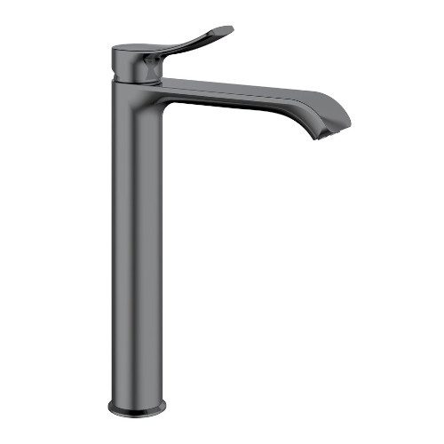 SUGA bateria umywalkowa wysoka kolor gun metal