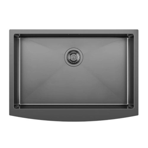 AMERICAN zlewozmywak ze stali nierdzewnej 70x50 cm gun metal