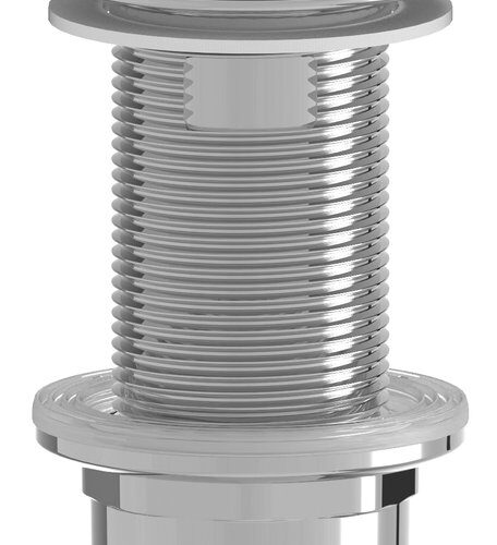 Korek umywalkowy 5/4” klik-klak 10-80mm ABS/chrom