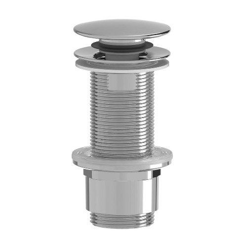 Korek umywalkowy 5/4” klik-klak 10-80mm ABS/chrom
