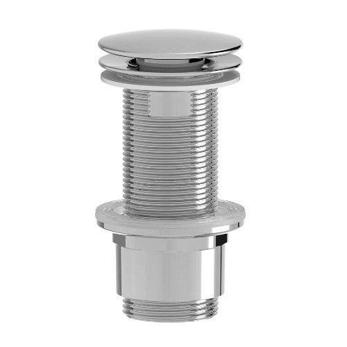 Korek umywalkowy 5/4” niezamykany 10-80mm ABS/chrom