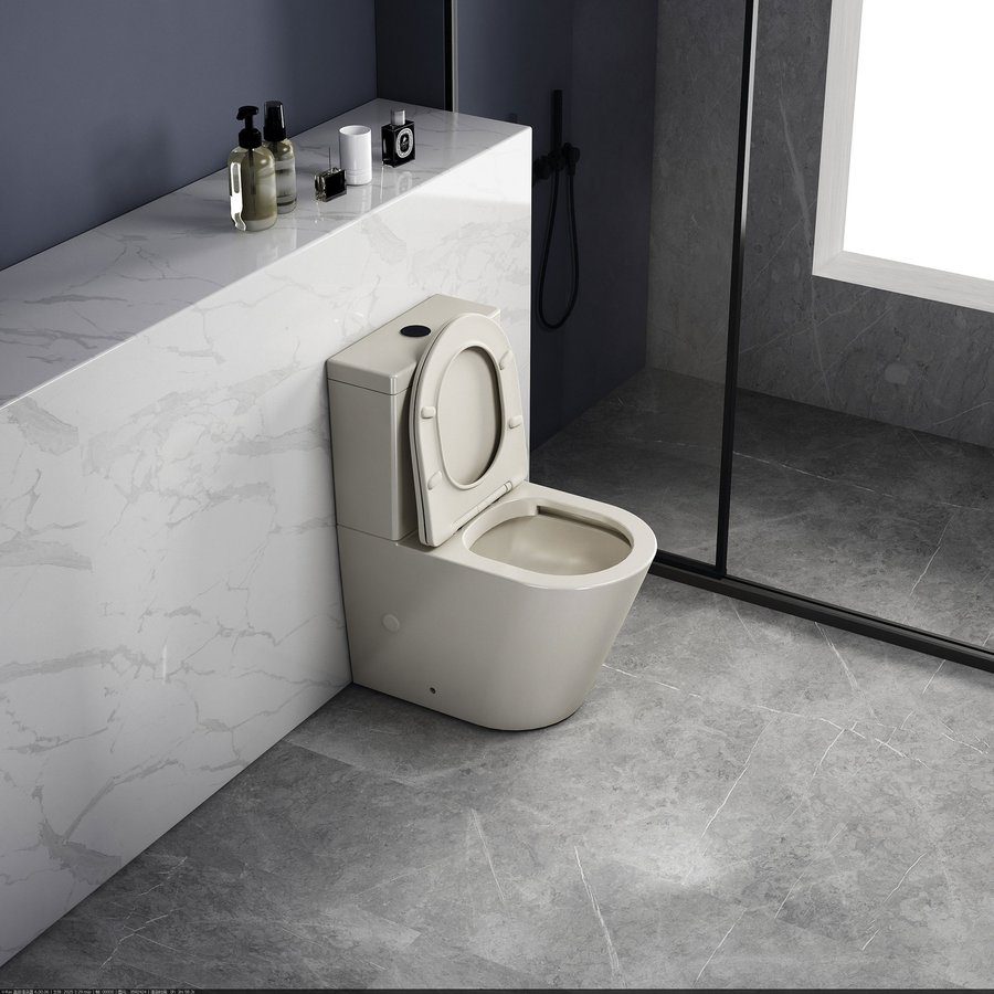 PACO RIMLESS kompakt WC ze spłuczką uniwersalny Ivory PACO RIMLESS kompakt WC ze spłuczką uniwersalny Ivory
