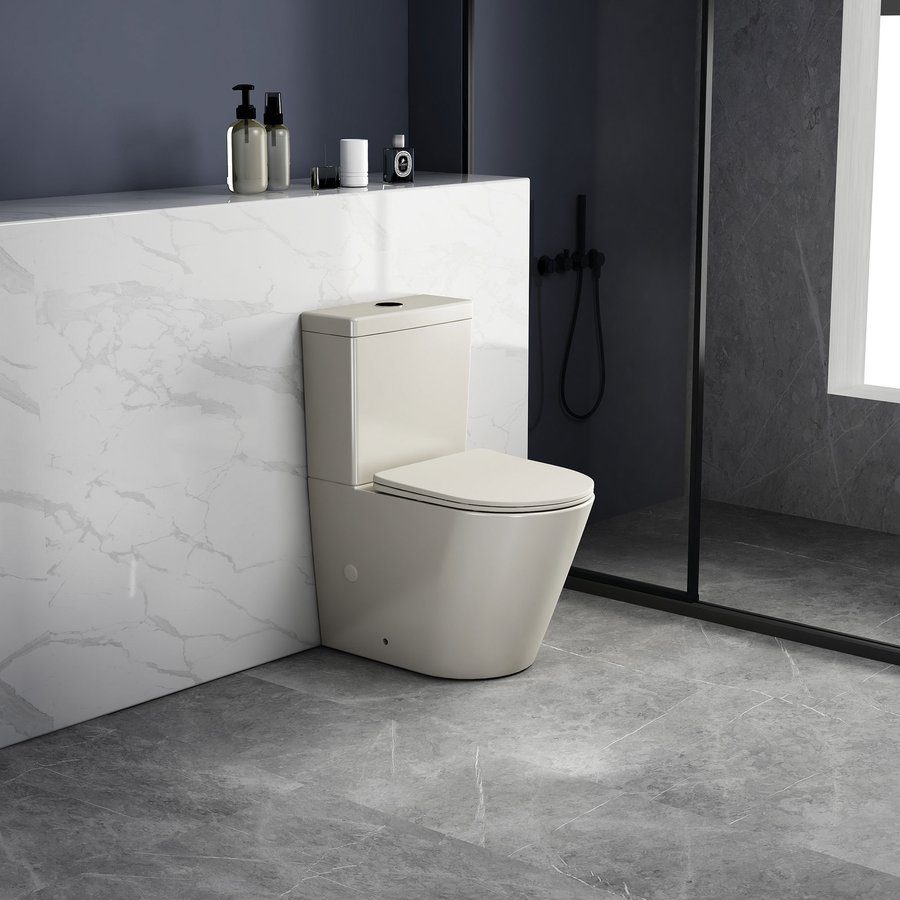 PACO RIMLESS kompakt WC ze spłuczką uniwersalny Ivory PACO RIMLESS kompakt WC ze spłuczką uniwersalny Ivory