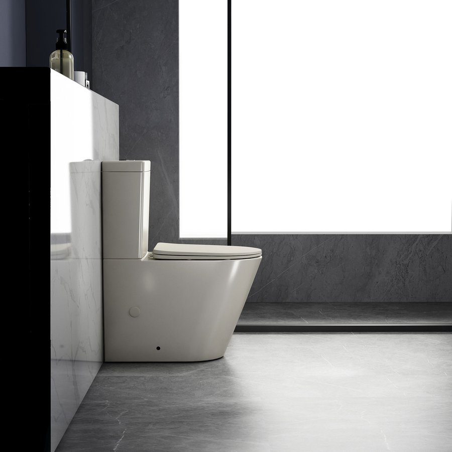 PACO RIMLESS kompakt WC ze spłuczką uniwersalny Ivory PACO RIMLESS kompakt WC ze spłuczką uniwersalny Ivory