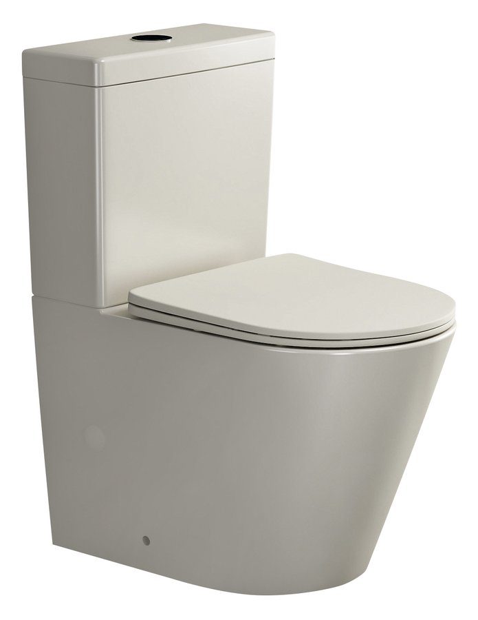 PACO RIMLESS kompakt WC ze spłuczką uniwersalny Ivory PACO RIMLESS kompakt WC ze spłuczką uniwersalny Ivory
