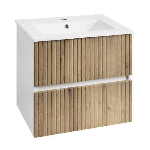 PANEDA STRIP szafka umywalkowa 59,5x55x45,2 cm dąb emporio PANEDA STRIP szafka umywalkowa 59,5x55x45,2 cm dąb emporio