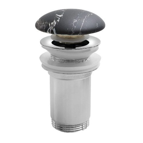 Korek umywalkowy 5/4“ klik-klak grzybek ceramiczny 10-50mm carnico marmur