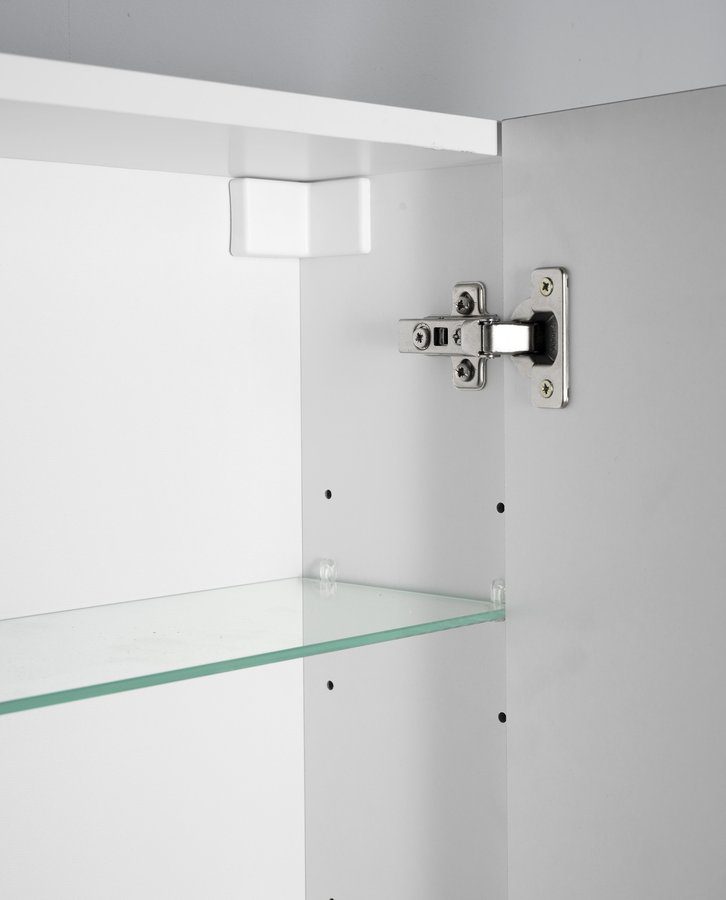 DENEB szafka z lustrem 80x70x18 cm biały mat DENEB szafka z lustrem 80x70x18 cm biały mat