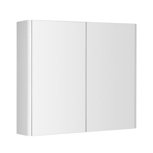 DENEB szafka z lustrem 80x70x18 cm biały mat DENEB szafka z lustrem 80x70x18 cm biały mat