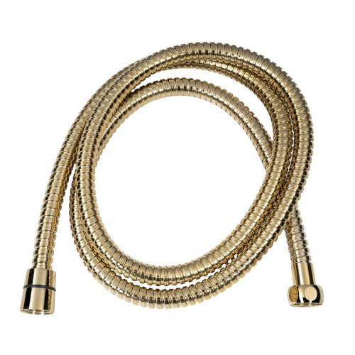 POWERFLEX wąż prysznicowy metalowy150cm złoty