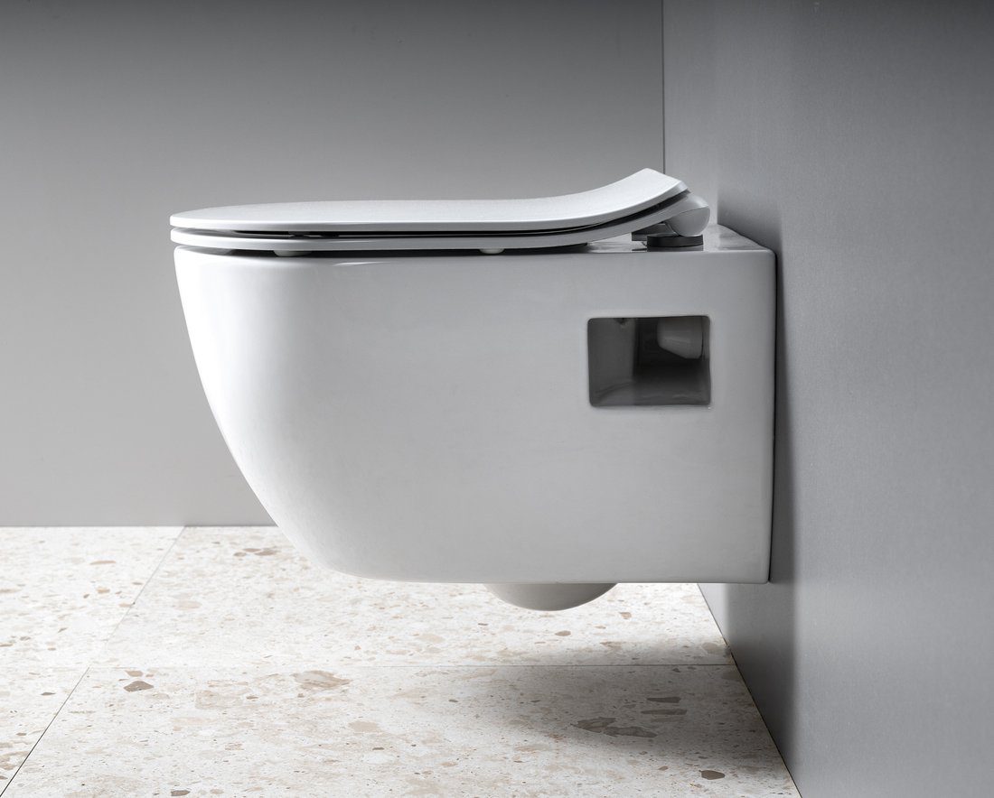 LUNA WC wiszące Vortex Rimless 35,5x49cm biały LUNA WC wiszące Vortex Rimless 35,5x49cm biały