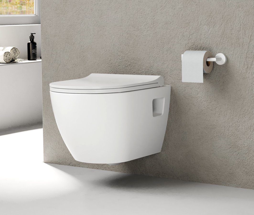 LUNA WC wiszące Vortex Rimless 35,5x49cm biały LUNA WC wiszące Vortex Rimless 35,5x49cm biały