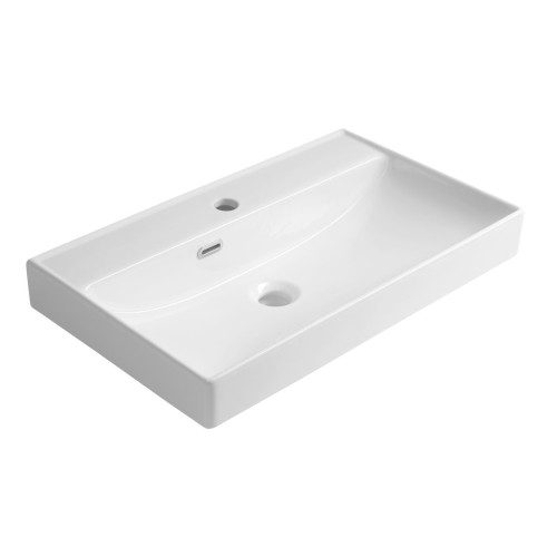 PARLA umywalka ceramiczna 65x38 cm biały