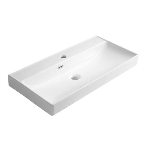 PARLA umywalka ceramiczna 80x38 cm biały