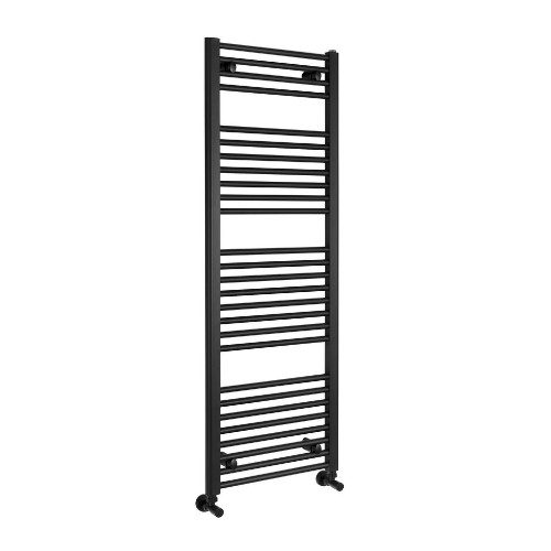 DIRECT grzejnik z dolnymi przyłączami 450x1320 mm czarny mat