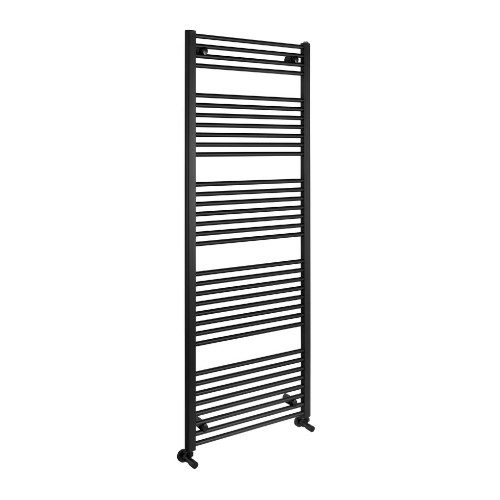 DIRECT grzejnik z dolnymi przyłączami 600x1680 mm czarny mat