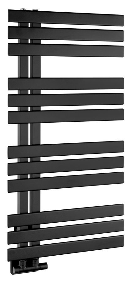 SILVANA grzejnik łazienkowy 500x972mm czarny mat SILVANA grzejnik łazienkowy 500x972mm czarny mat