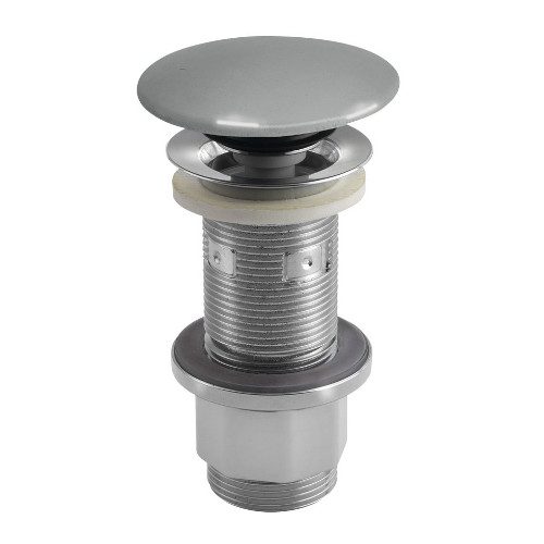 Korek umywalkowy 5/4 klik-klak betonowy grzybek 10-80mm szary półpołysk