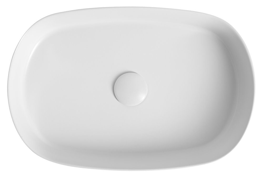 INFINITY OVAL umywalka ceramiczna nablatowa, 55x36cm, terrazzo INFINITY OVAL umywalka ceramiczna nablatowa, 55x36cm, terrazzo