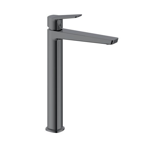 FLERY bateria umywalkowa wysoka, gun metal FLERY bateria umywalkowa wysoka, gun metal