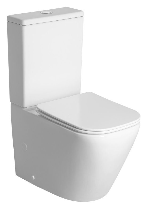 IMALA kompakt WC, Vortex Rimless, odpływ poziomy/pionowy, biały IMALA kompakt WC, Vortex Rimless, odpływ poziomy/pionowy, biały