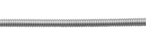 Przyłącze ze stali nierdzewnej, rura spiralna, M10x3/8", 40cm, chrom
