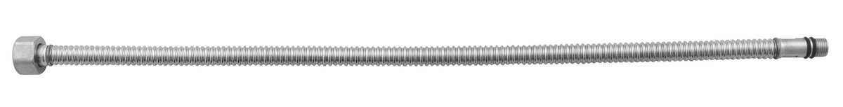 Przyłącze ze stali nierdzewnej, rura spiralna, M10x3/8", 40cm, chrom Przyłącze ze stali nierdzewnej, rura spiralna, M10x3/8", 40cm, chrom