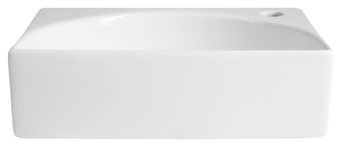 RUBIC umywalka ceramiczna 34x25cm, biały RUBIC umywalka ceramiczna 34x25cm, biały
