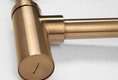 Syfon umywalkowy 5/4", odpływ 32mm, miedź mat