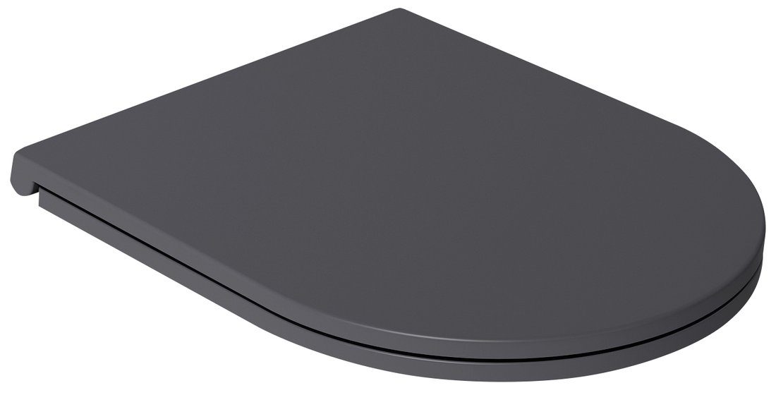 INFINITY Deska WC SLIM, Soft Close, Easy Take, antracyt INFINITY Deska WC SLIM, Soft Close, Easy Take, antracyt