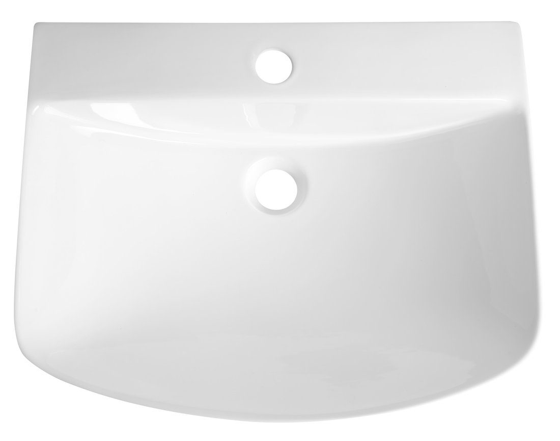 STOLZ umywalka ceramiczna 51x40cm, biały STOLZ umywalka ceramiczna 51x40cm, biały