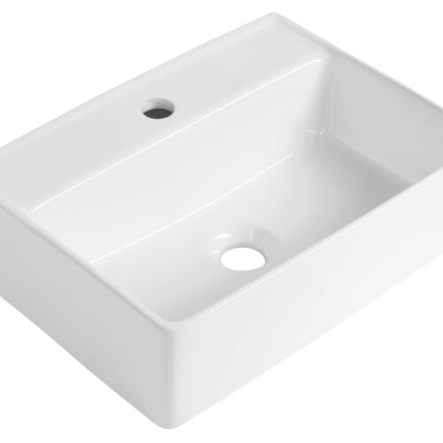 ZIPSER umywalka ceramiczna 43x32cm, biały