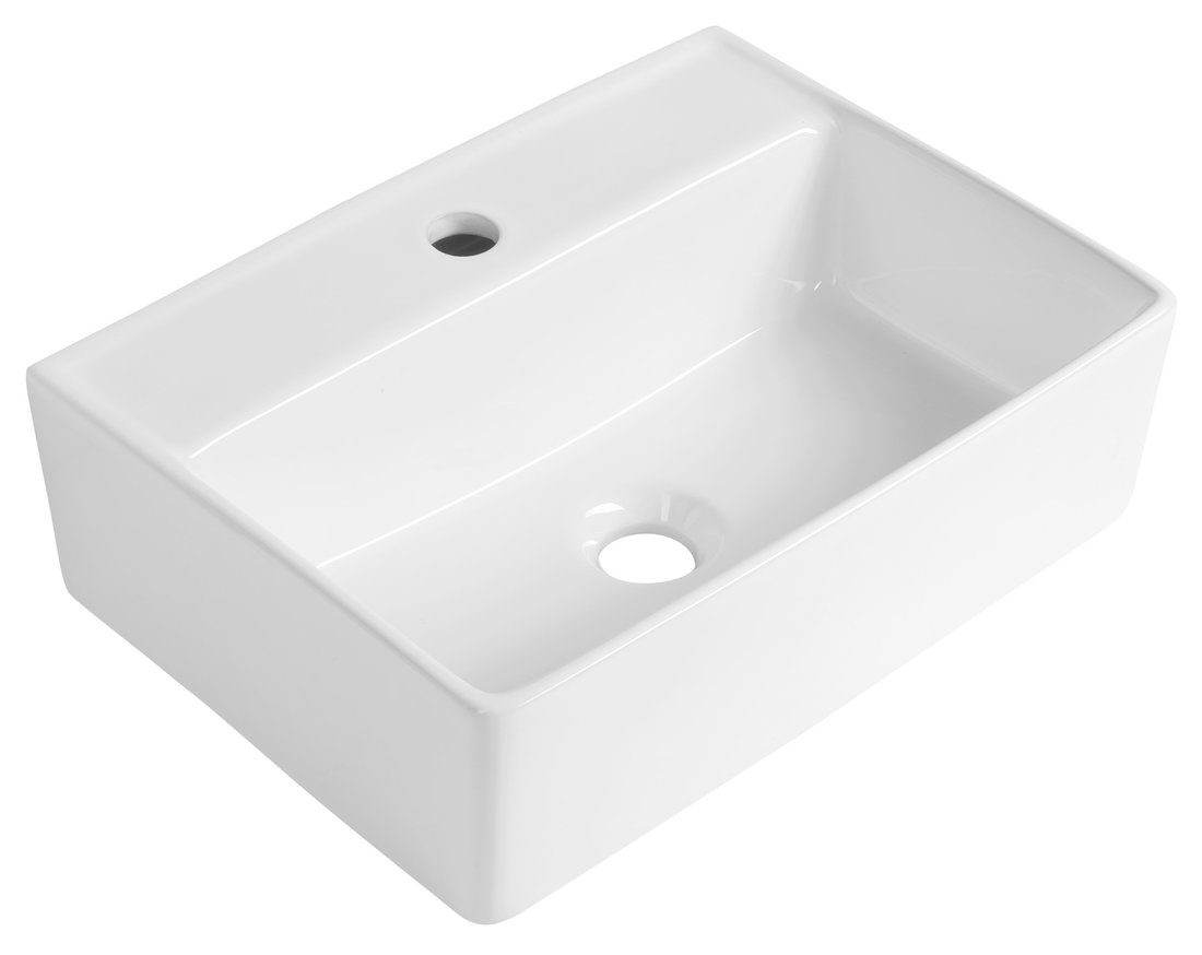 ZIPSER umywalka ceramiczna 43x32cm, biały ZIPSER umywalka ceramiczna 43x32cm, biały